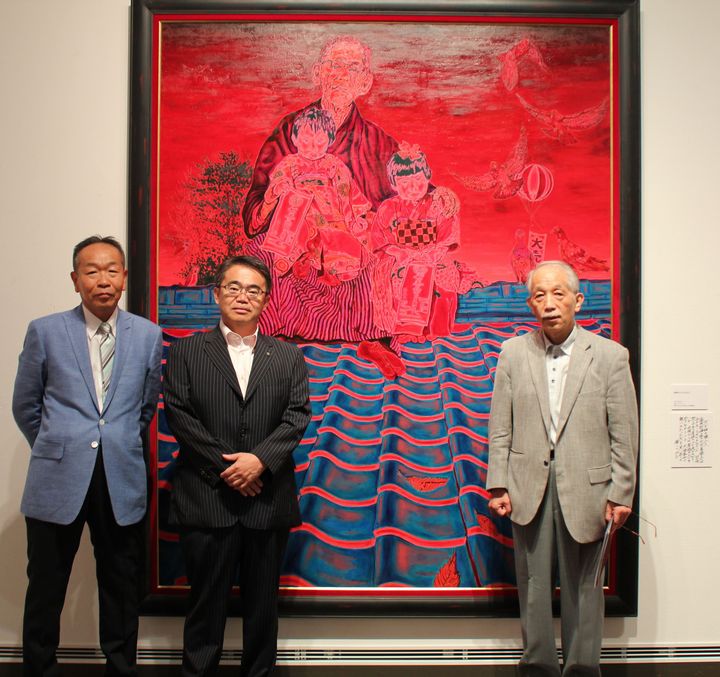 『斎藤吾朗の描けば描くほど－モナ・リザ模写から赤絵へ－』開幕致しました