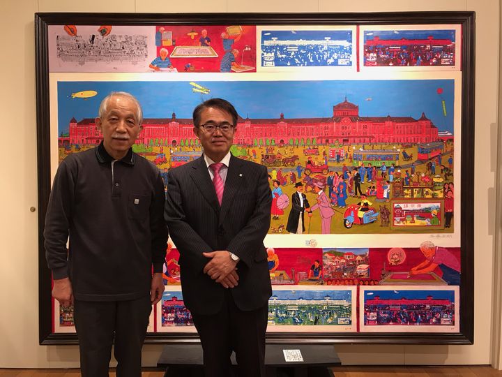 『斎藤吾朗 版画展 ー初期作品から新作までー』2日目