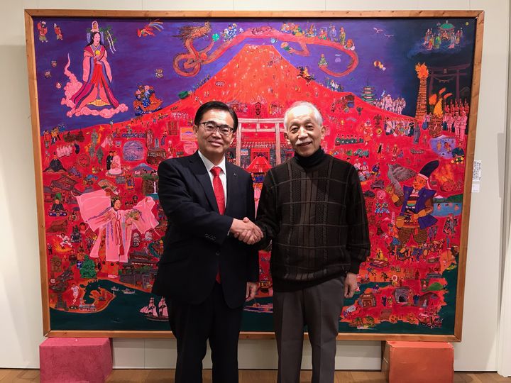 『第23回　斎藤吾朗アトリエ展』2日目