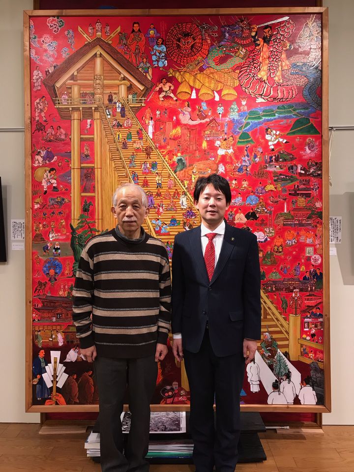 『第22回　斎藤吾朗アトリエ展』12日目（最終日）